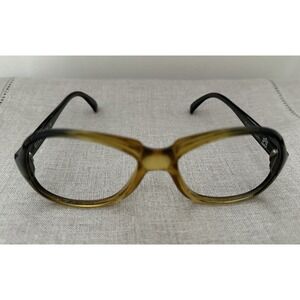Givenchy Vintage Sunglasses‎ Frame Only VI Unico Crystal Brown